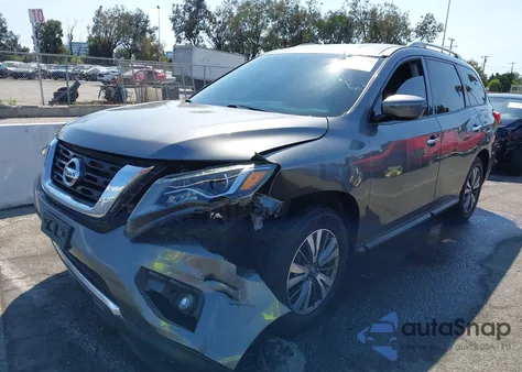 2017 Nissan Pathfinder Platinum/S/Sl/Sv из США, поврежденный, VIN 5N1DR2MN7HC602411